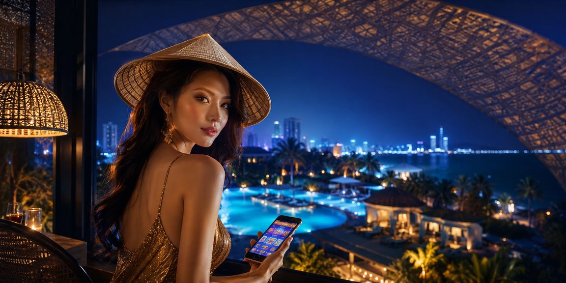 Cá cược casino tại Mũi Né với hình ảnh nón lá Việt Nam